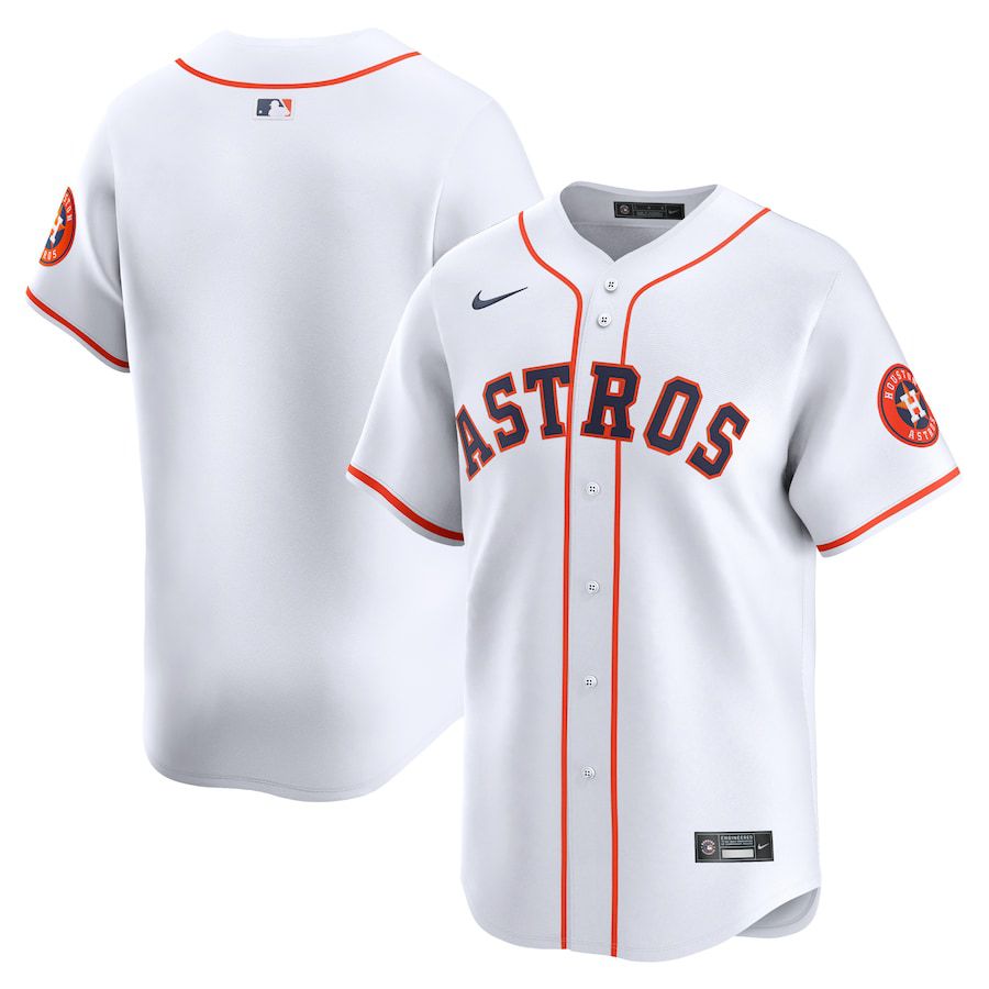 Men Houston Astros Yainer Diaz Nike White Home Limited Player MLB Jersey->houston astros->MLB Jersey